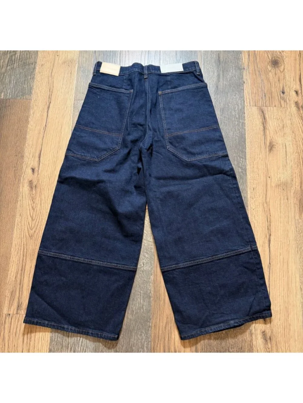 Everlane The Way High Gardener Cropped Jean Deep Rinse Size 30 NWT